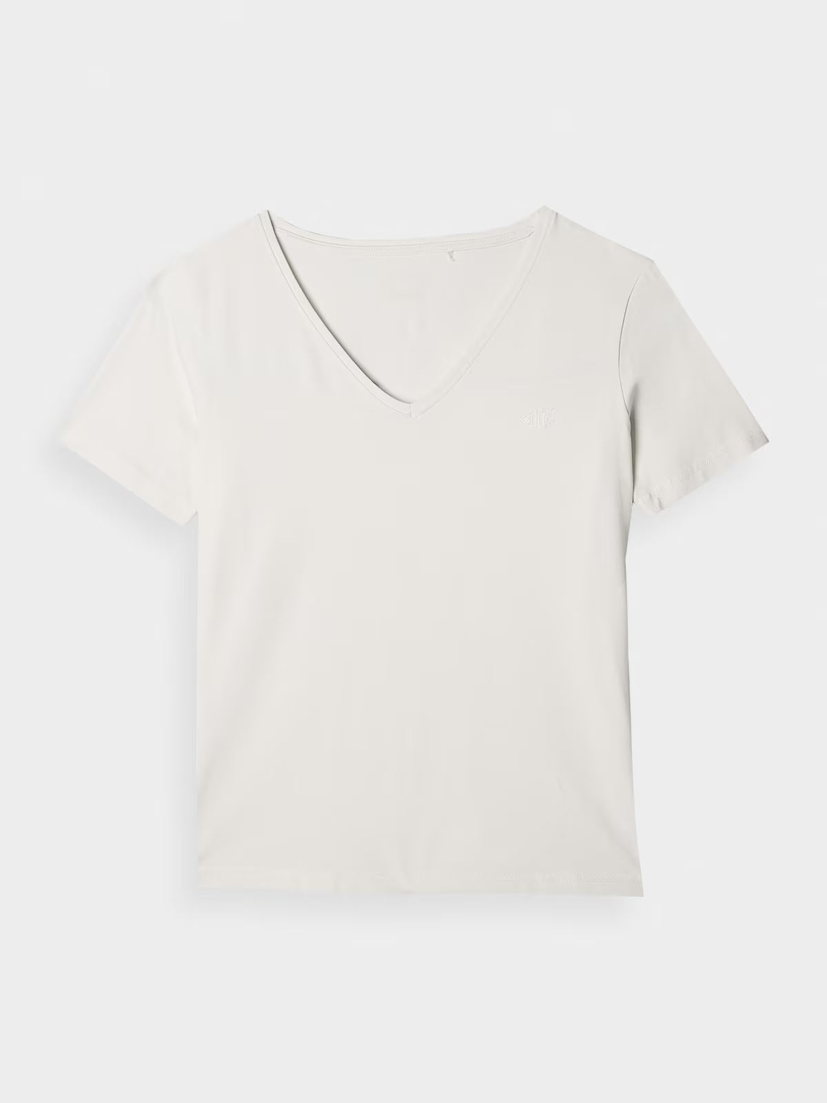 V-NECK ÆFINGABOLUR HVÍTUR